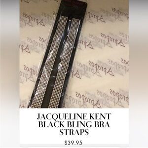 Crystal Bra Straps with Silver Accents✨ Host Pick